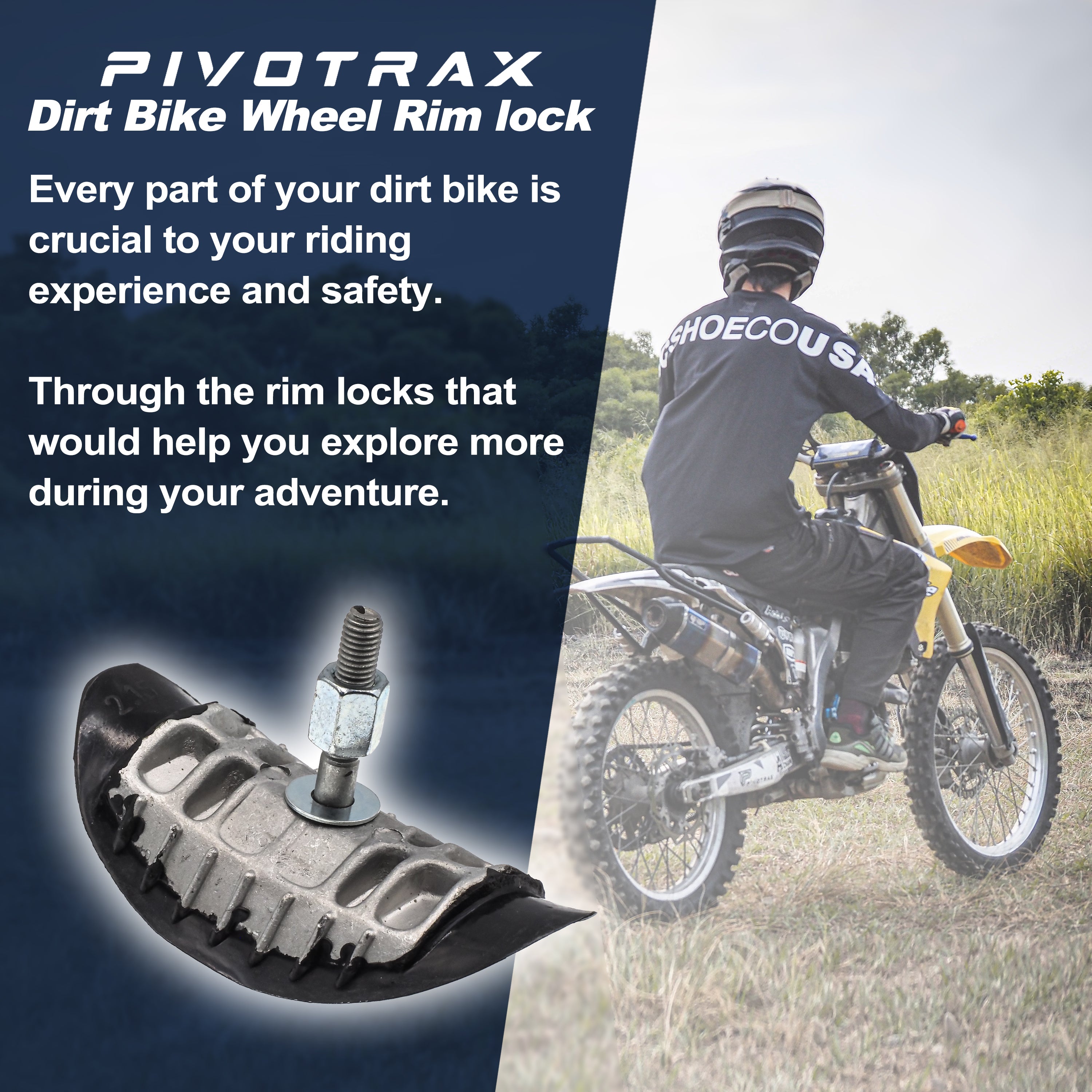 Dirt best sale bike lock